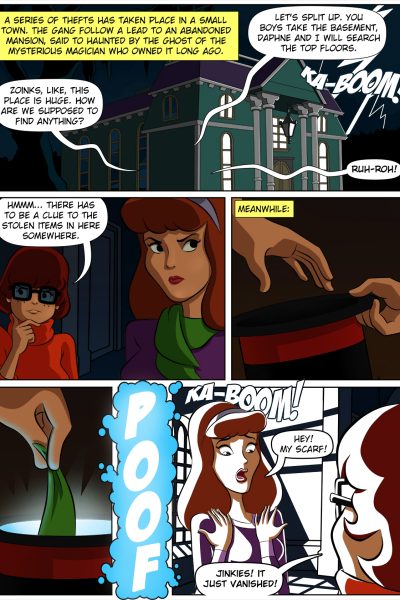 Scooby Doo And The Haunted Hat - Porn Comics page 1