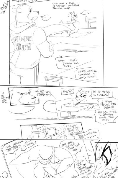 Sexiflex Training - Porn Comics page 1