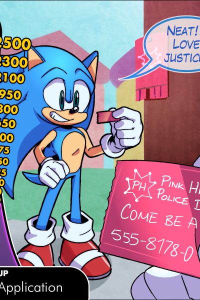 Sonic The Cumhole Cop - Porn Comics page 1