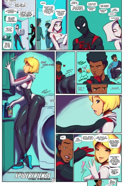 Spiderfriends With Benefits - Porn Comics page 1