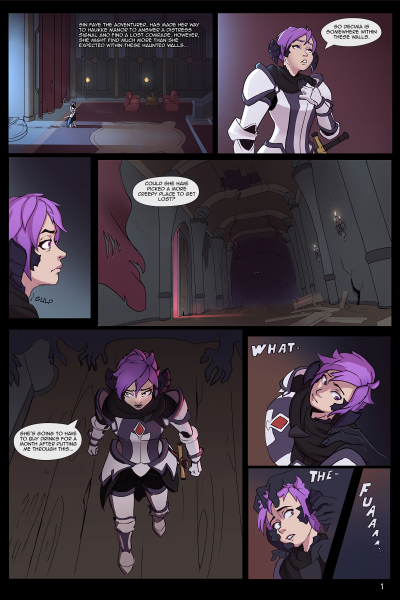 Spooky Manor - Porn Comics page 1
