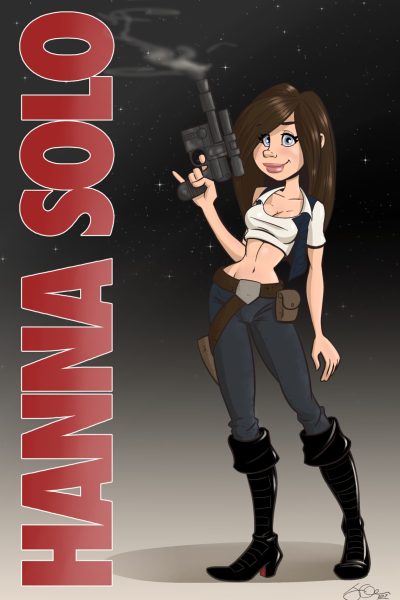 Star Whore: Hanna Solo - Porn Comics page 1