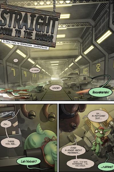 Straight Down To The Hangar - Porn Comics page 1