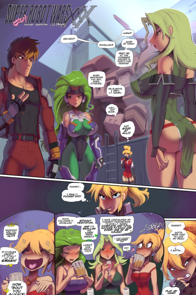 Super (sexy) Robot Wars Xxx - Porn Comics page 1