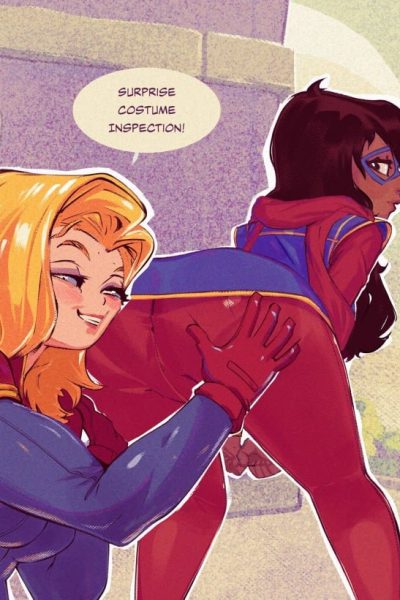 Surprise Costume Inspection! Comic Porn page 1