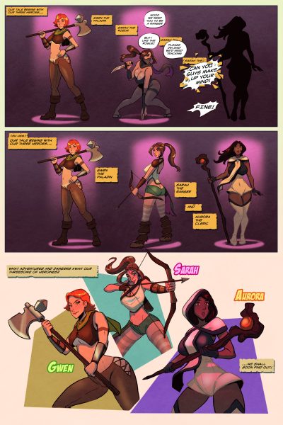 Sweet Life: Dungeons And Dragons - Porn Comics page 1