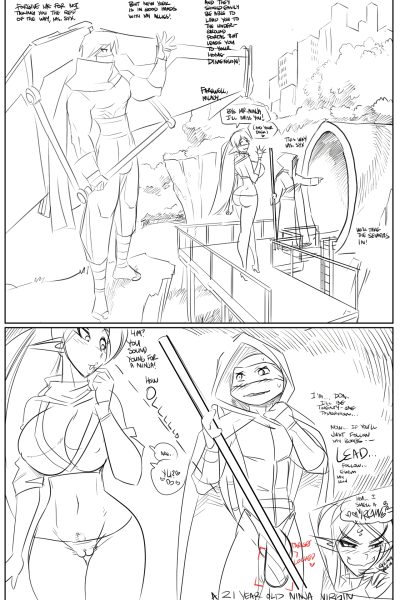 Syx Ninja Go - Porn Comics page 1