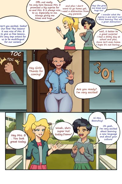 Thai Lessons With Mrs. Boonchuy - Porn Comics page 1