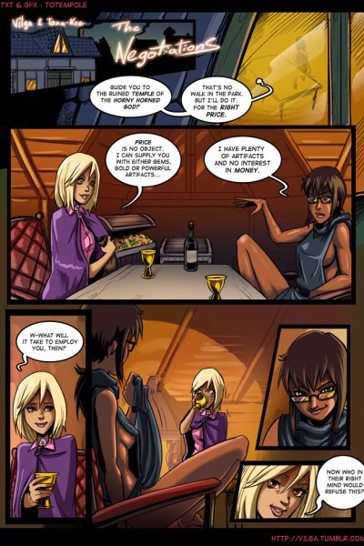 The Cummoner The Negotiations - Porn Comics page 1