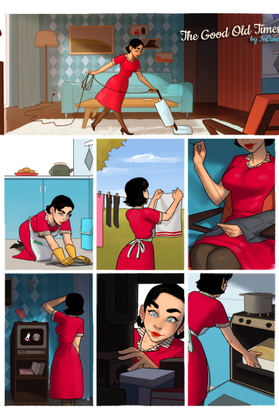 The Good Old Times - Porn Comics page 1
