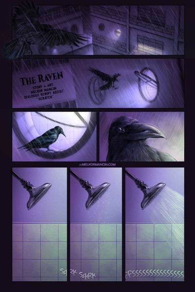The Raven - Melkor Mancin - Porn Comics page 1