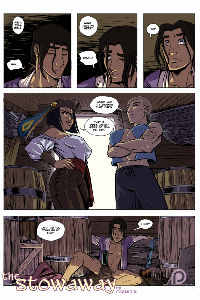 The Stowaway - Porn Comics page 1