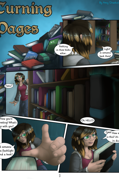 Turning Pages - Porn Comics page 1