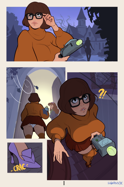 Velma And Daphne's Spooky Night - Porn Comics page 1