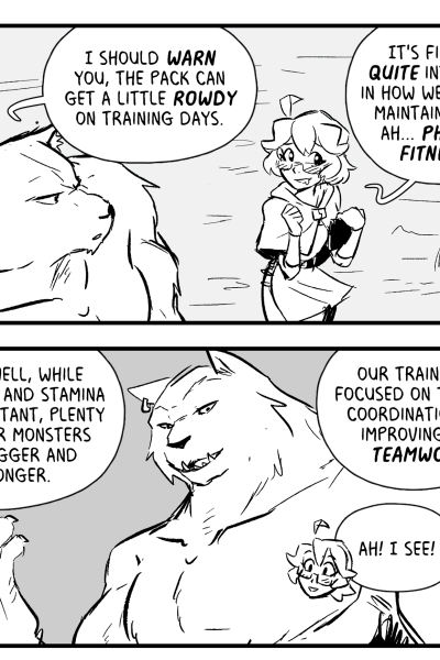 Werewolf Social Behavior - Porn Comics page 1