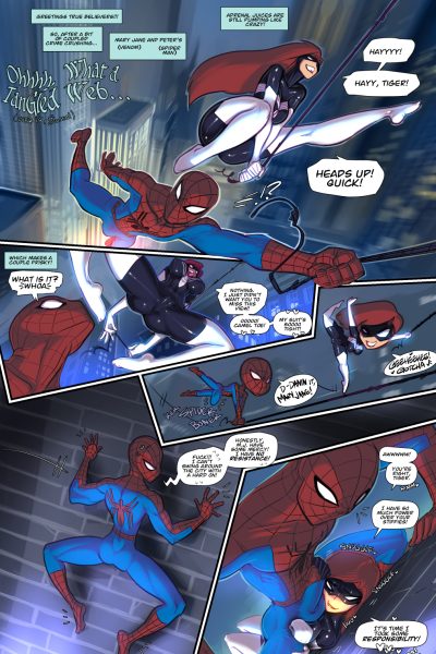 What A Tangled Web - Porn Comics page 1
