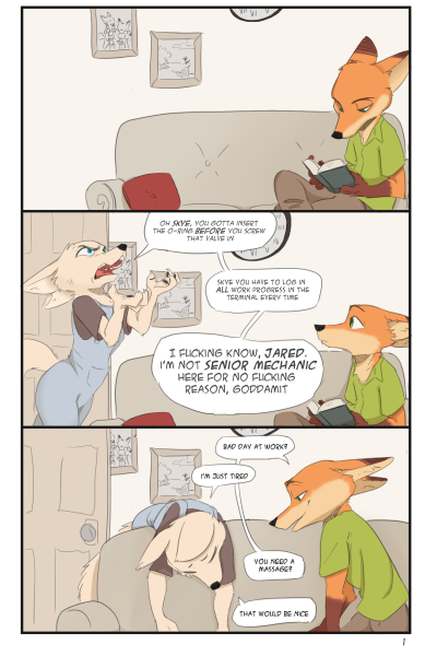 Zootopia Fox Care - Porn Comics page 1