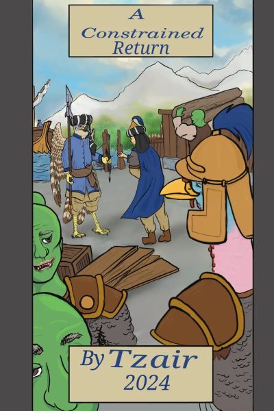 A Constrained Return Comic Porn page 1