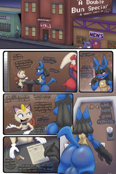 A Double Bun Special Comic Porn page 1