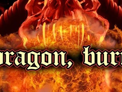 A Dragon, Burning Comic Porn page 1