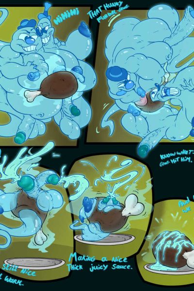 A Hauntingly Good Meal Comic Porn page 1