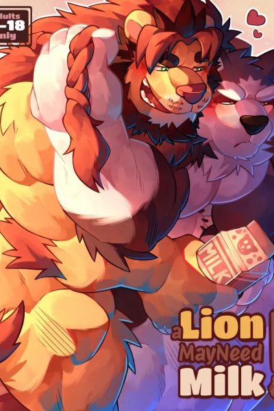 A Lion May Need Milk! Comic Porn page 1
