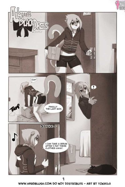 A Little Black Dress Comic Porn page 1