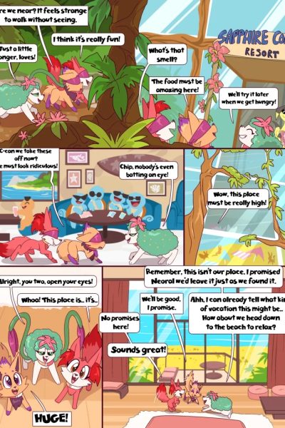 A Memorable Vacation Comic Porn page 1