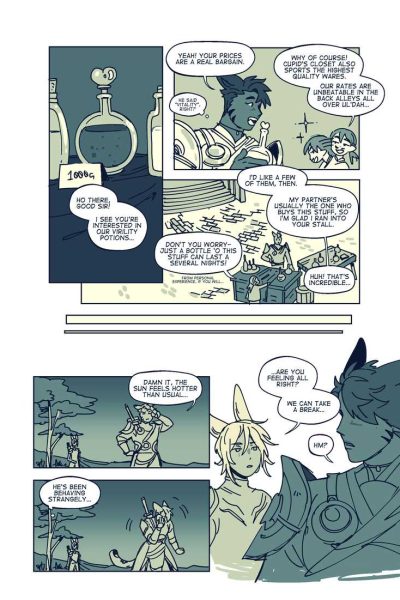 A Potion Mishap Comic Porn page 1