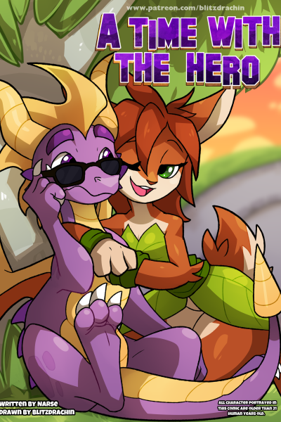 A Time With The Hero - Porn Comics page 1