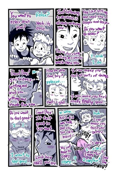 A Trance Between Friends Comic Porn page 1