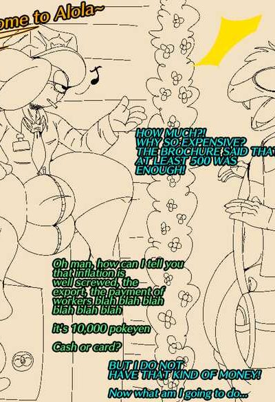 A Warm Welcome To Alola Comic Porn page 1