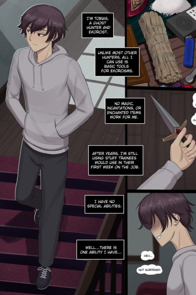 Accidental Ghost Boyfriend Ch. 1 [ongoing] Comic Porn page 1