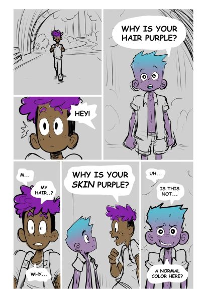 Alien X Human Comic Porn page 1