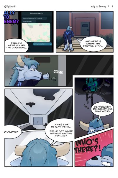 Ally To The Enemy Comic Porn page 1