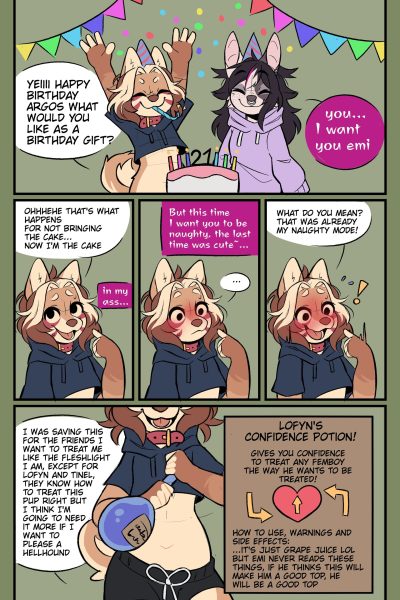 Argos Bday Gift Comic Porn page 1