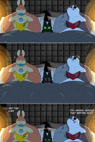 Badger & Bunny Comic Porn page 1