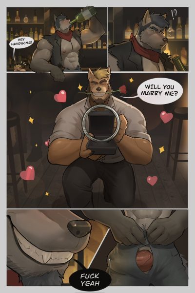 Bar Shenanigans Gone Right? Comic Porn page 1