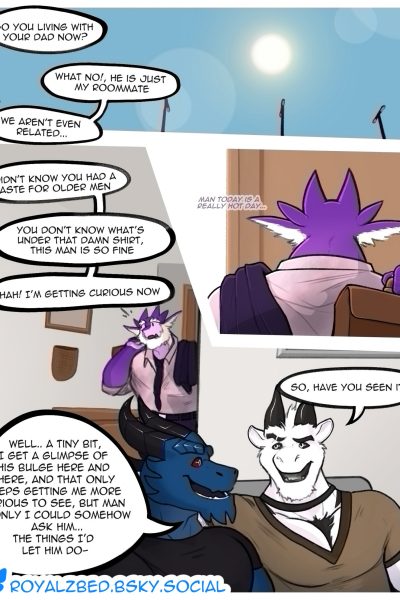 Bare Backed Comic Porn page 1