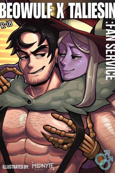Beowulf X Taliesin Comic Porn page 1