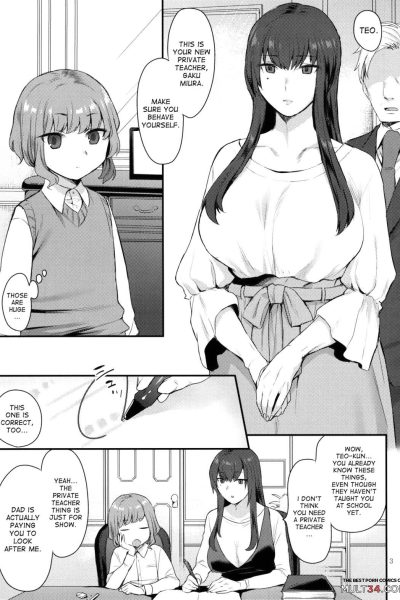Boku No Sensei Comic Porn page 1