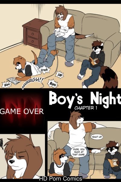 Boy’s Night[m/m] Comic Porn page 1