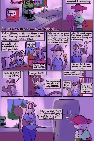 Brambletree Family Summer Vacation Comic Porn page 1
