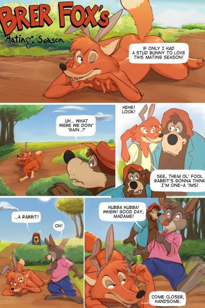Br’er Fox’s Mating Season Comic Porn page 1