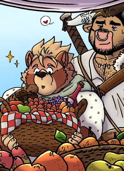 Bullbarian Comic Porn page 1