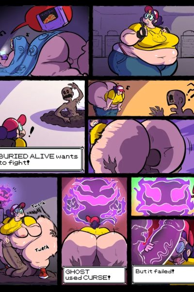 Cameron’s Spooky Run In Pokemon Tower Comic Porn page 1