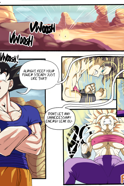Caulifla's Ki Malfunction page 1