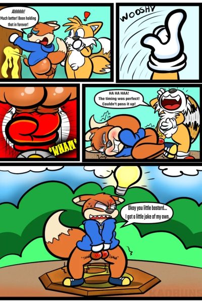 Conker Vs Tails Comic Porn page 1