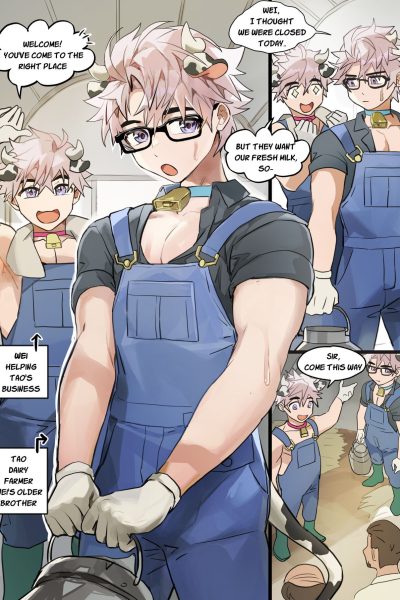 Dairy Farmers Wei And Tao Comic Porn page 1