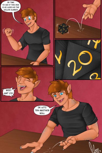 Dungeons & Dongs Comic Porn page 1